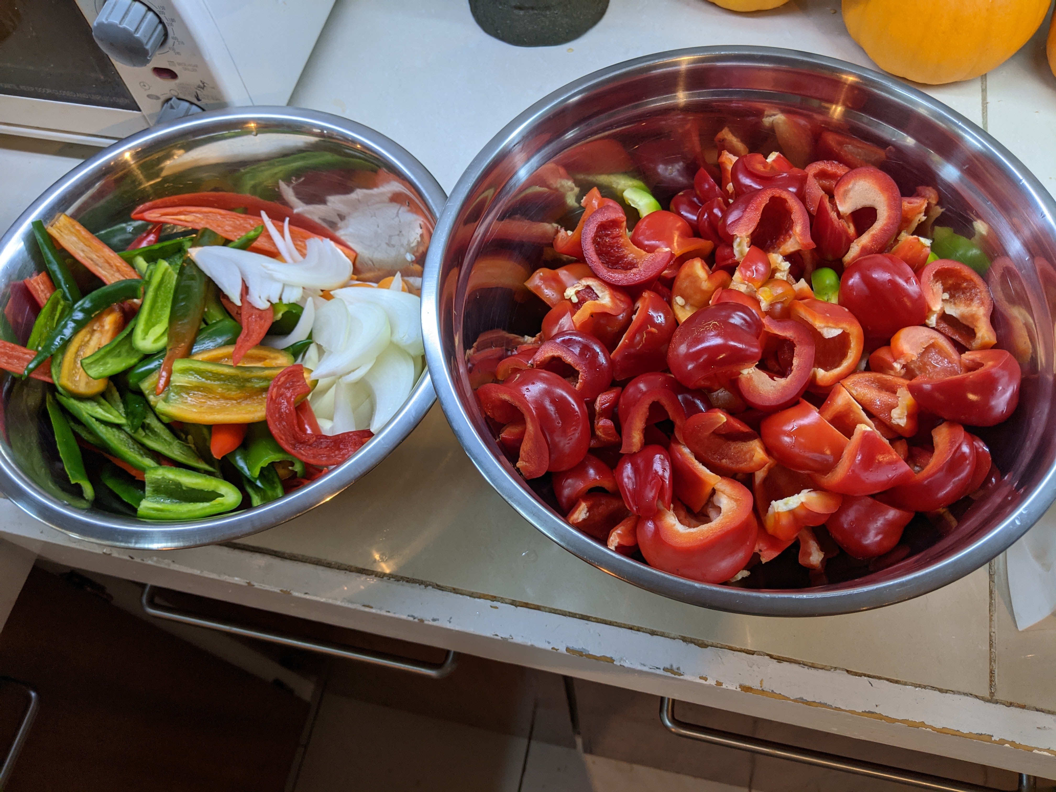 Peppers, chopped