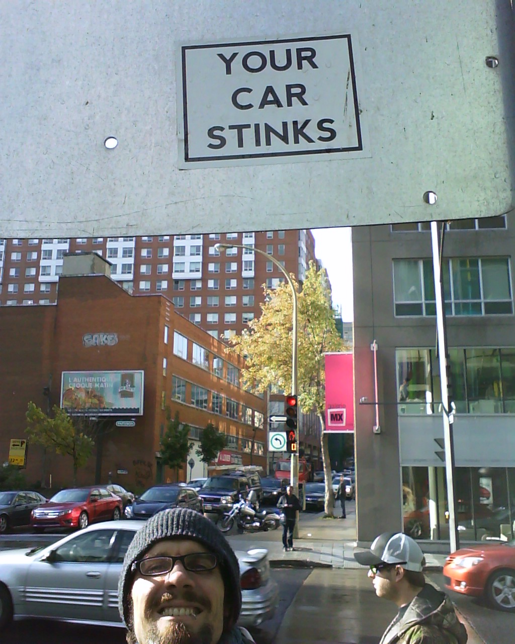 Your car stinks!